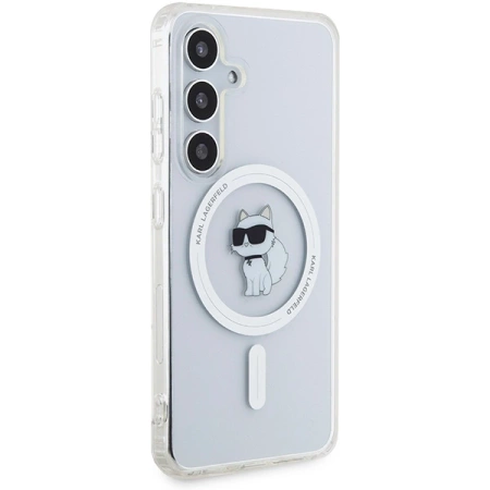 Karl Lagerfeld IML Choupette MagSafe Hülle für Samsung Galaxy S24 – transparent