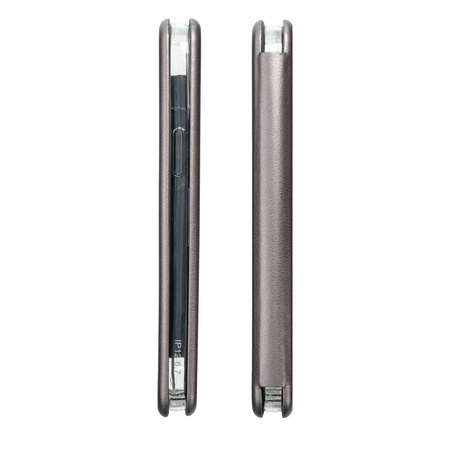 Kabura Book Elegance do SAMSUNG A55 stalowy