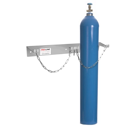 Wandhalter für 1 Gasflasche, max. Durchmesser 250 mm PRO-LINE-Zylinder