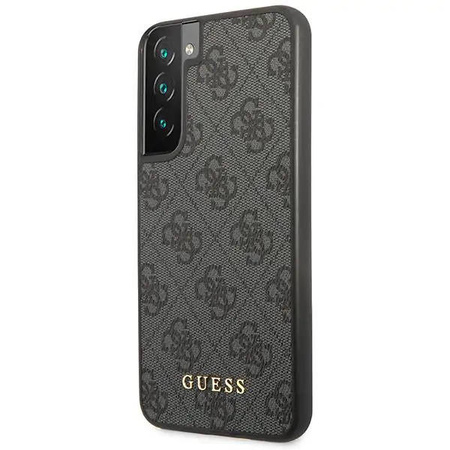 Guess 4G Metal Logo - Etui Samsung Galaxy S23 (szary)