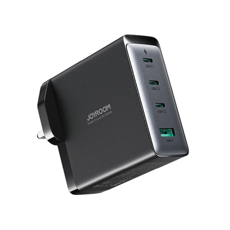 GaN-Ladegerät UK Joyroom JR-TCG05UK 140 W 3x USB-C USB-A + USB-C / USB-C-Kabel 240 W 1,2 m