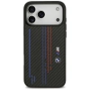 BMW M Kevlar Lines & Logo MagSafe Case für iPhone 17 Pro Max – Schwarz
