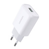 Ugreen CD122 szybka ładowarka sieciowa Quick Charge 3.0 18W 3A USB biały (10133)