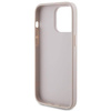 Etui Guess 4G Metal Gold Logo na iPhone 15 Pro Max - różowe