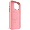 Decoded AntiMicrobial Silicone Stacks Backcover with MagSafe for iPhone 16 Pro Max - Pink