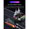 Transmiter FM MP3 z bluetooth 5.0 + czytnik kart pamieci + 2xUSB QC3.0 BC52L
