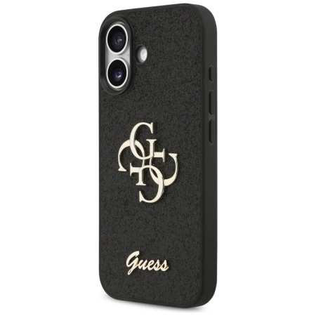 Etui Guess 4G Strap 4G Classic Logo na iPhone 17 - czarne