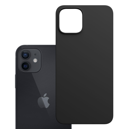 Apple iPhone 12 - 3mk Hardy MagSilicone Black