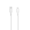 BLUE STAR kabel 2,4A 27W Typ C do Lightning DC-001CL2.4 1 m biały
