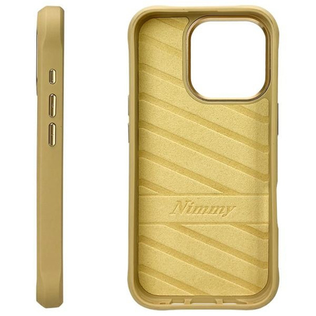 Nimmy etui iPhone 16 Pro 6.3" khaki       Cool&Cute 2.0 Cat