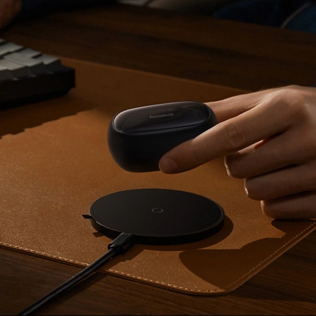 Baseus Bowie MA20 Pro TWS Wireless Headphones with ANC and IPX6 - Black