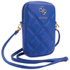 Guess Torebka GUWBZPSQSSGB niebieski/blue Zip Quilted 4G