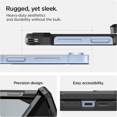 SPIGEN TOUGH ARMOR PRO MAG MAGSAFE GALAXY Z FLIP 6 / 7 FE BLACK