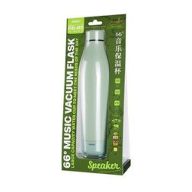 Remax  wireless bluetooth 5.0 speaker with thermos thermal mug 500ml green (RB-M5)