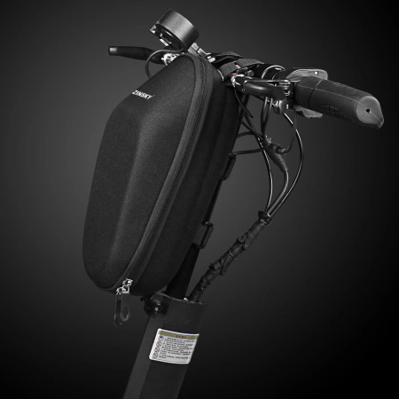 Wozinsky waterproof scooter bar bag scooter bag 4l black (WSB1BK)