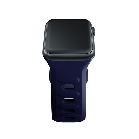 3MK Silicone Watch Strap granatowy/ocean blue dla Apple Watch 38/40/41mm