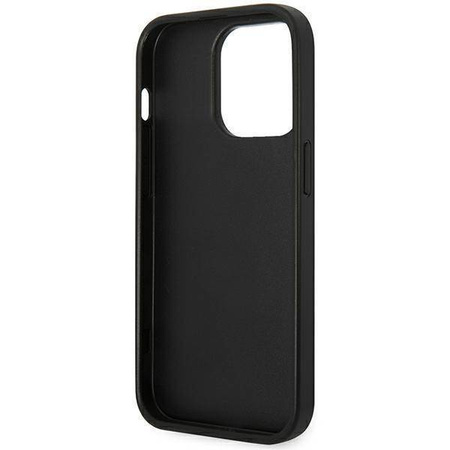 Karl Lagerfeld Saffiano Choupette Head Patch Case - Etui iPhone 14 Pro Max (czarny)