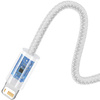 Baseus Dynamic cable USB to Lightning, 2.4A, 2m (White)
