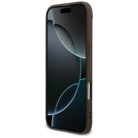 Etui Guess 4G Big Logo do iPhone 17 Air - brązowe