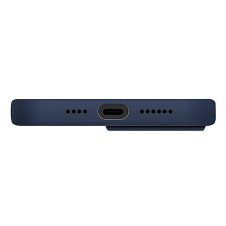 Uniq Hülle Lino iPhone 14 Plus 6.7&quot; blau/marineblau