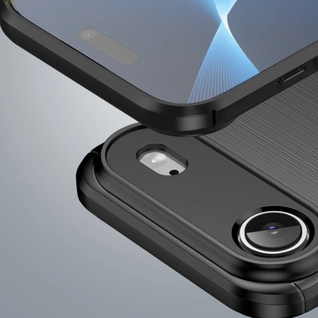 Etui Carbon Case na iPhone 17 Air - czarne