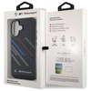 Original Case IPHONE 16 PLUS BMW Hardcase Motosport IML Random Stripes (BMHCP16M23HTRAK) black