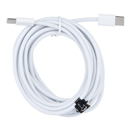 Kabel Typ C do Typ C PD QC3.0 3A 30W HD26 3 m biały