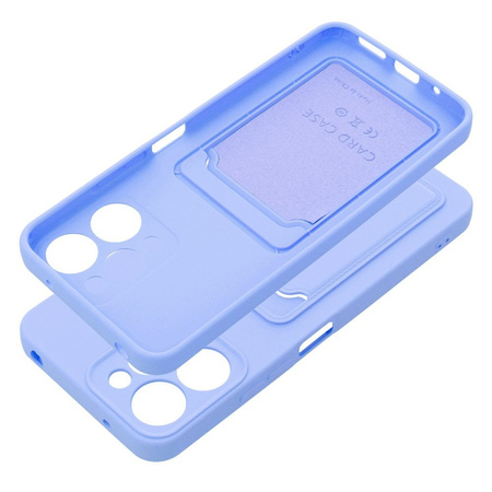 Futerał CARD CASE do XIAOMI Redmi 12 4G fioletowy
