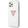 Guess Triangle Logo - Etui iPhone 12 / iPhone 12 Pro (biały)