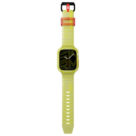 Skinarma pasek+etui Saido 2in1 Apple      Watch 45/44mm żółty/yellow neon