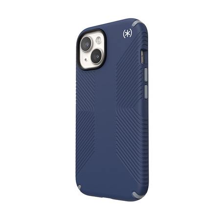 Speck Presidio2 Grip - Etui iPhone 15 / iPhone 14 / iPhone 13 (Coastal Blue / Dustgrey / White)