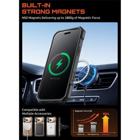 SUPCASE UB GRIP MAG MAGSAFE IPHONE 17 PRO DESERT GOLD