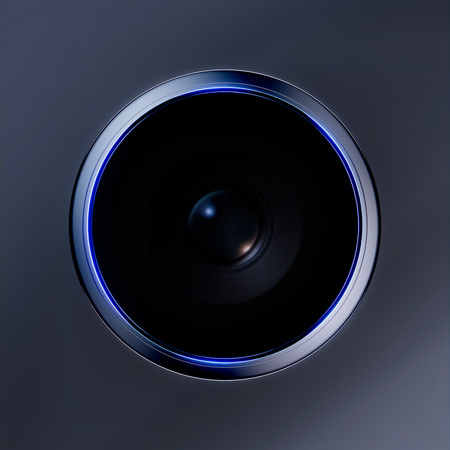 Apple iPhone 15 Pro Max - HARDY Lens Protection Pro Blue