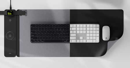 Allity Podkładka pod laptopa z ładowaniem bezprzewodowym 3w1 15W czarna ALP-100