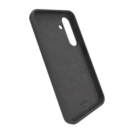 Puro Icon Silikonhülle für Samsung Galaxy S25+ – Schwarz