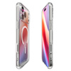 SPIGEN futerał ULTRA HYBRID MAG kompatybilny z MagSafe do IPHONE 17 Pro clear white