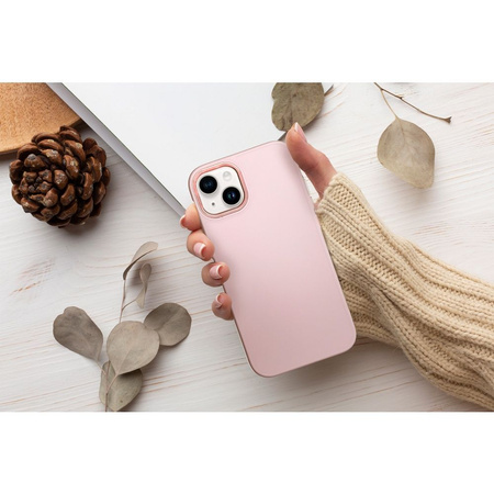 Futerał FRAME do IPHONE 13 MINI pudrowy róż