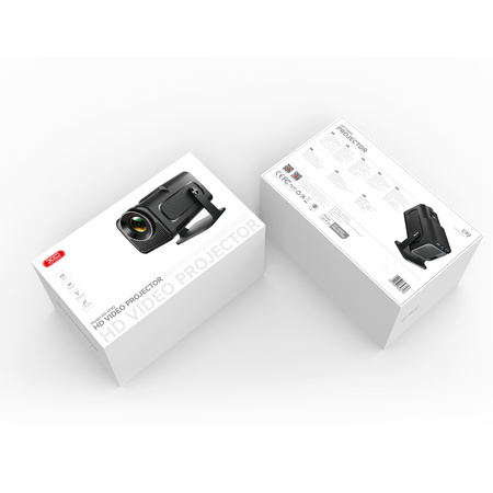 XO projektor FF02 150 cali czarny