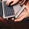 Verbatim Adapter Hub USB-C - 4xUSB-A 3.2 aluminium/aluminum 49147
