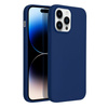 Futerał SOFT do IPHONE 14 PRO MAX ciemny niebieski