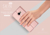 Etui portfel Dux Ducis skin leather SAMSUNG GALAXY A30 jasnoróżowe