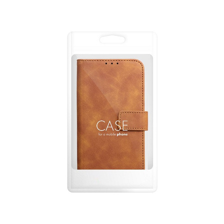 Kabura TENDER Book do SAMSUNG A35 5G brązowy