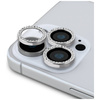2in1-Set IPHONE 16 PRO MAX Guess BP Rhinestone silber
