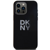 DKNY DKHCP15XSMCBSK iPhone 15 Pro Max 6.7" czarny/black hardcase Liquid Silicone Metal Logo
