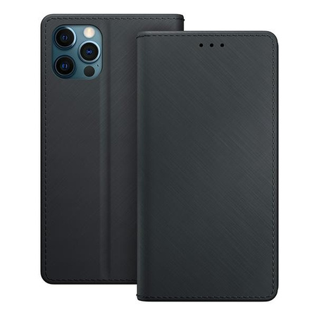 3MK Wallet Case iPhone 12 Pro Max 6.7" czarny/black