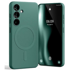 Mercury MagSafe Semi-Silicone Sam S24 G921 zielony /green