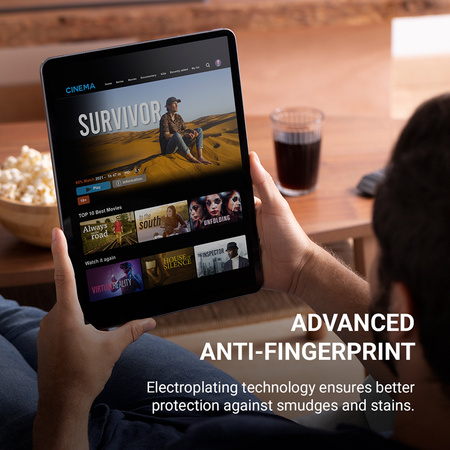 Crong 3D Armour Glass – Szkło hartowane iPad Air 13” M3 (2025) / iPad Air 13” M2 (2024) / iPad Pro 12.9" (2022-2018)