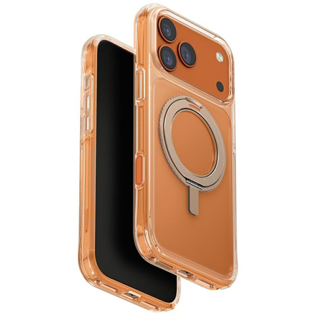 Etui UNIQ Swivix do iPhone 17 Pro Max 360 Rotating Kickstand złoty