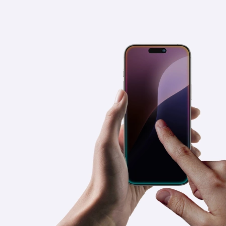 Szkło hartowane AMAZINGTHING Titan Privacy Glass prywatyzujące do iPhone 16 Pro Max