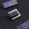 Ładowarka sieciowa GaN Dudao A65Q 65W USB-A / USB-C PD ultracienka - czarna